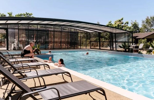 Caro Ski Chalet | Campsite maeva Respire Domaine de Kervallon * - Chalet Comfort Premium 3 Rooms 5 People + TV