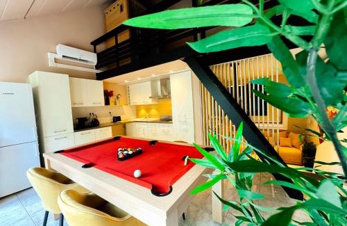 Hastiere-Lavaux House | Capsule Lotus-Balneo-Sauna-Billard-Nintendo