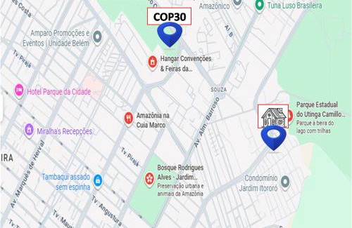 Curio-Utinga House | Casa a 2km do Hangar - COP30- até 04 pessoas