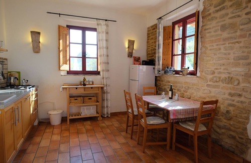 Montecarotto Apartment | Casa-Montale, 3/5 Sotto, typical country house, gr. Pool, secluded location, panoramic views