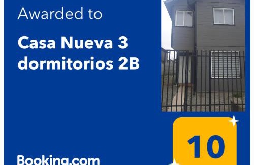 Puerto Montt House | Casa Nueva 3 dormitorios 2B