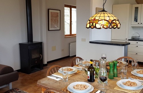 Dolcedo Apartment | Casa Querceto: Stunning apartment with swimming pool, rural setting, near lakes.