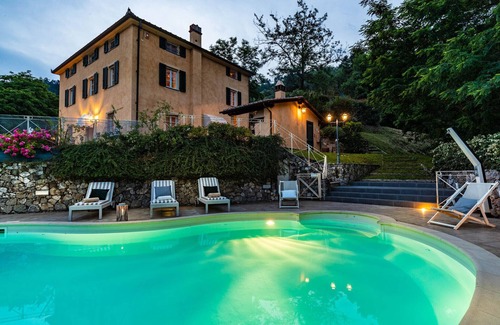 Fibbialla Villa | CASOLARE DEI COLLI Panoramic Private Pool, Lavish Interiors and a Gourmet Kitchen