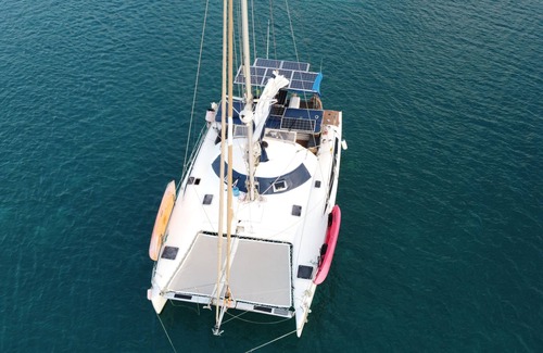 Carti Tupile Boat Rental | Catamaran 43 feet in san blas Panama