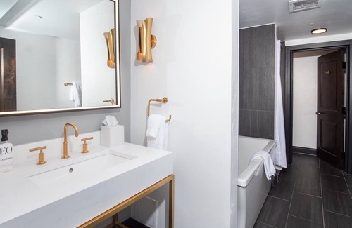 Vail Hotel | Catwalk | Double King + Twin Bunks at Gravity Haus Vail, Parking, Pets Allowed