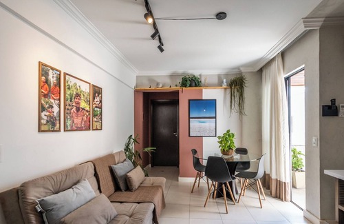 Nacoes Apartment | Centro de Baln.camboriú ! Apto de 01 Dormitório com Garagem e Ar e Condicionado