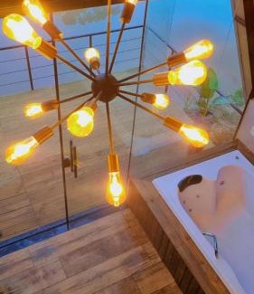Imbituva Ski Chalet | Chalé com hidro, lareira e café da manhã
