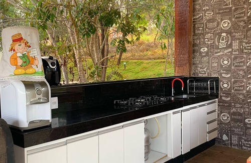 Jaboticatubas House | Chalé/loft Defronte Lagoa