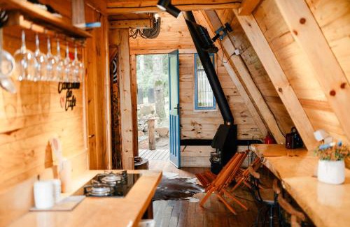 Bom Jardim da Serra House | Chalés Recanto do Vale - GRALHA AZUL