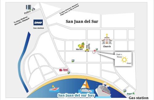San Juan del Sur Hotel | Chale's House Hotel