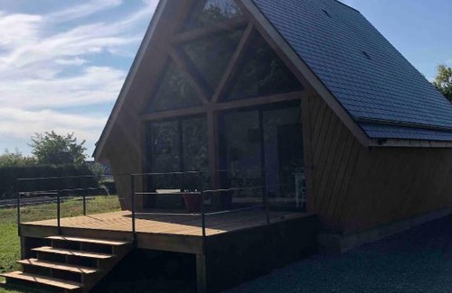 Saint-Lo-d'Ourville House | chalet atypique proche Portbail Denneville