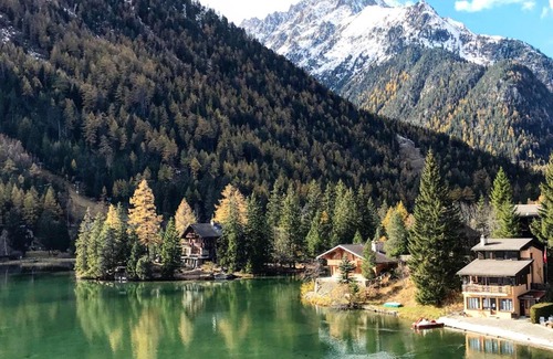 Champex-Lac Ski Chalet | Chalet au Paradis with great views, hot tub, sauna & garden