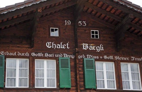 Kandersteg Apartment | Chalet Bärgli