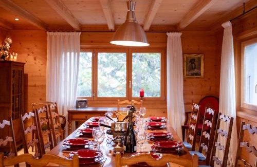 Villars-sur-Ollon Ski Chalet | Chalet Chalet Le Haut Pré by Interhome