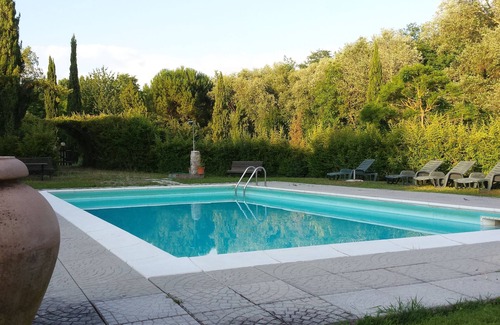 Cignan Bianco House | Chalet in Chianti with swimming pool and tennis court