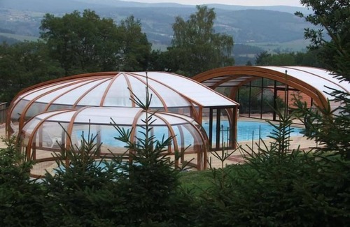 Blavignac Ski Chalet | Chalet*, panoramic view, fully equipped, private terrace, covered swimming pool