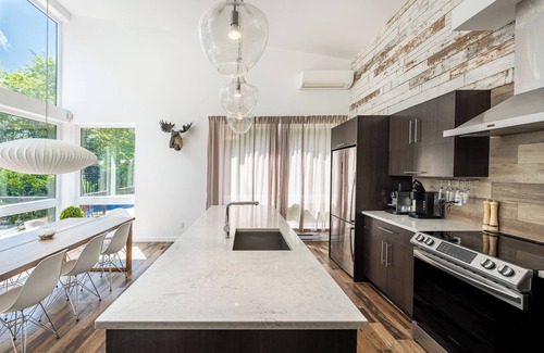 Sainte-Beatrix Ski Chalet | Chalet Villa Bianca Spa & river