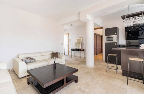 Chaillot Apartment | Champs Elysees Penthouse Eiffel View Jacuzzi