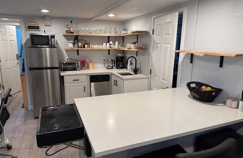 Washington Park West Apartment | Charming 1 bedroom Wash Park guest suite w/fireplace