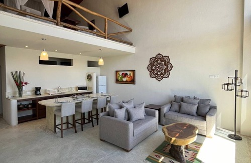 Raquet Club Apartment | Charming 2-bedroom apartment with AC, WiFi in fabulous San Juan Cosalá, kitchen