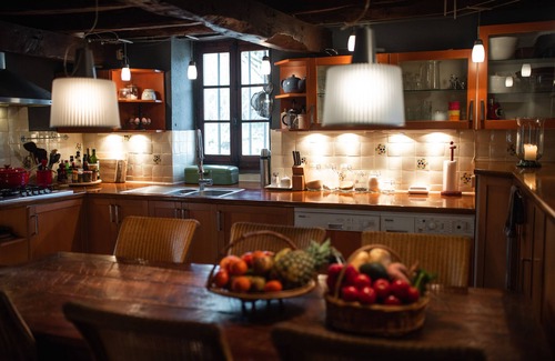 Espedaillac House | Charming air-conditioned house with heated fenced swimming pool and large garden