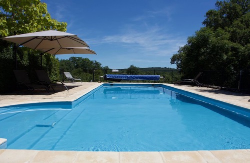 Espedaillac House | Charming air-conditioned house with heated fenced swimming pool and large garden