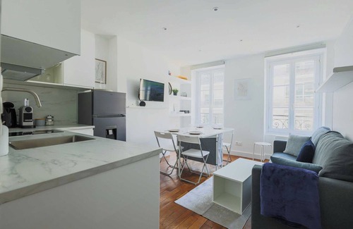 Quartier de la Plaine-de-Monceaux Apartment | Charming apartment-1BR-3P-Ternes