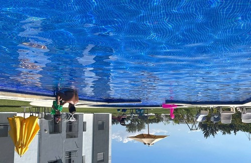 Bouficha Apartment | Charming app. S+2 modern, ground floor, furnished with pool access & mountain view