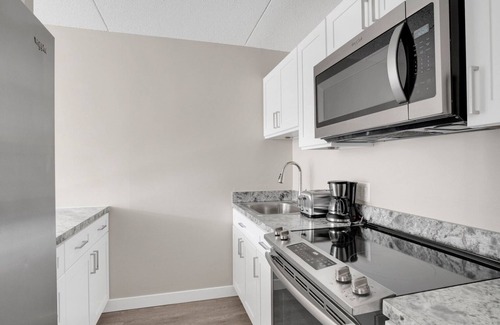 Central Village Apartment | Charming Brookline 1BR w/Gym, next to Brookline Village T, by Blueground