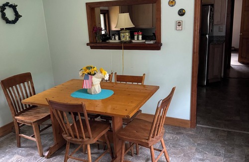 Denmark House | Charming Cabin, Lake Access! Backyard Bubbling Brook. Pets Welcome!