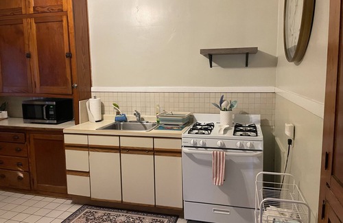 East Dundee Apartment | Charming Historic 2BR/1BA in DOWNTOWN EAST DUNDEE