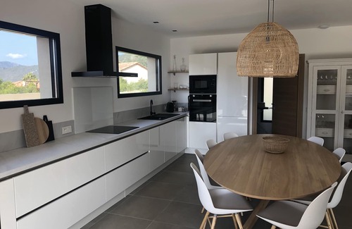 Oletta House | Charming new villa 3 km from the port of St Florent and the beaches