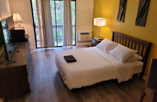 Pico - Robertson Apartment | Charming Queen Bed Unit in lovely Beverly Hills with WiFi, AC