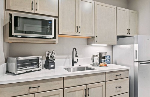 Reno House | Charming Suite, Private Entrance, Parking, South Reno, Near Tahoe: Dual 50" TVs