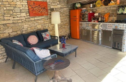 Chenon House | Charming updated and 4-bedroom mill house on the river with fantastic views.