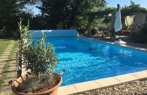 Les Assions Villa | Charming VILLA with large heated swimming pool in 4000m2 of greenery