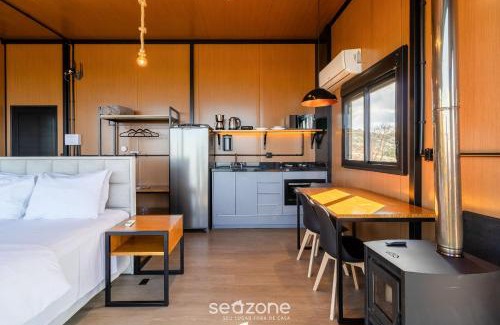 Anitapolis House | Charmoso chalé com lareira e hidro! VST044