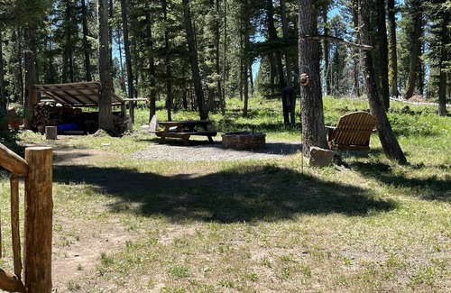 Island Park Cabin | Cheerful 4-bedroom cabin with indoor fireplace