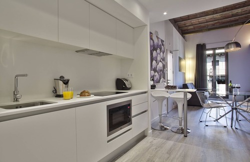 Hostafrancs Apartment | Cheerful flat up to 3 guests next to Plaza España