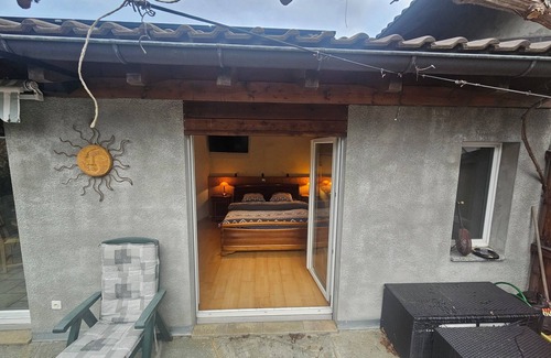 Martigny Apartment | Chez Pewee beautiful duplex with terrace in town. Private park, pets allowed