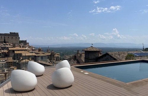 Soriano nel Cimino Condo | Chic 1-Bed Apartment | Historic Resort | Sleeps 4