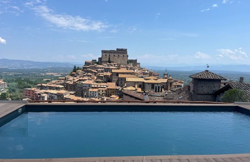 Soriano nel Cimino Condo | Chic 1-Bed Apartment | Historic Resort | Sleeps 4