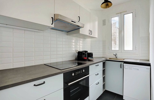 Saint-Ouen Apartment | Chic apartment - 1BR/4P - Next to Paris