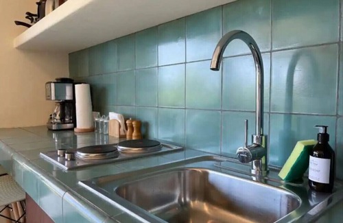 Isla Holbox Apartment | Chic Loft Steps from the Beach