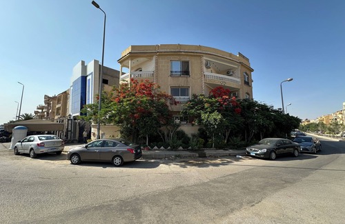 The 5th Settlement Condo | Chic Studio 4 in beautiful New Cairo City with WiFi, AC