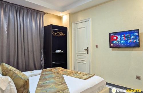 Douala Apartment | Chic studio with parking near the airport