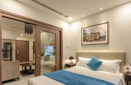 Bui Thi Xuan Apartment | CHIP, 집Home, 매일 수건 교체, Landmark 81 1 BR, 침실 1개