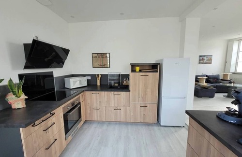 Chateau-Gontier Apartment | City center apartment with 200 m2 of land