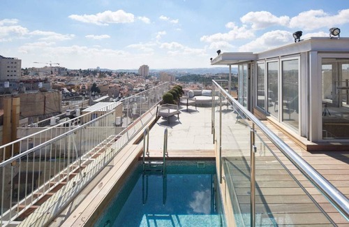 Nachlaot Apartment | Cityscape POOL Penthouse near Machane Yehuda ~6bdrs/5.5bths~by RENTAL ISRAEL