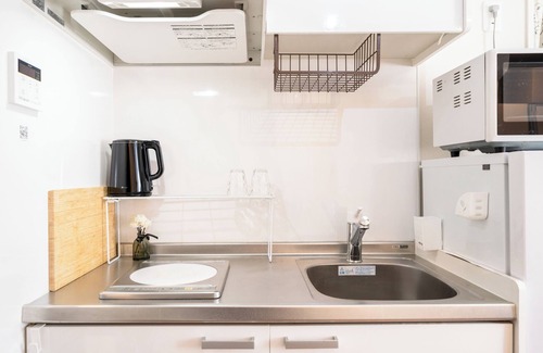 Meguro Apartment | Close to Meguro Station 1Room Studio with full facilities, convenient transportation, 2 stops to Shibuya, mid to long term stay is welcome!